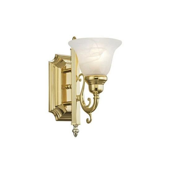 Best Pirce 😍 Livex French Regency 1-Light Bath Vanity Fixture Polished Chrome 💯 - Image 4