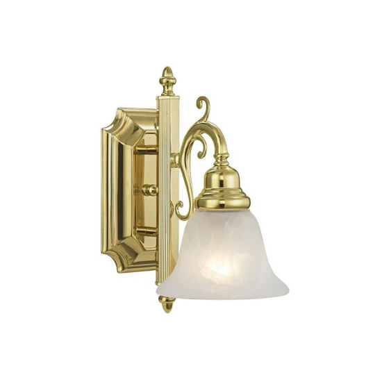 Best Pirce 😍 Livex French Regency 1-Light Bath Vanity Fixture Polished Chrome 💯 - Image 5