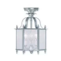 Top 10 โ Livex Rubix 12-Light Foyer Chandelier Brushed Nickel ๐